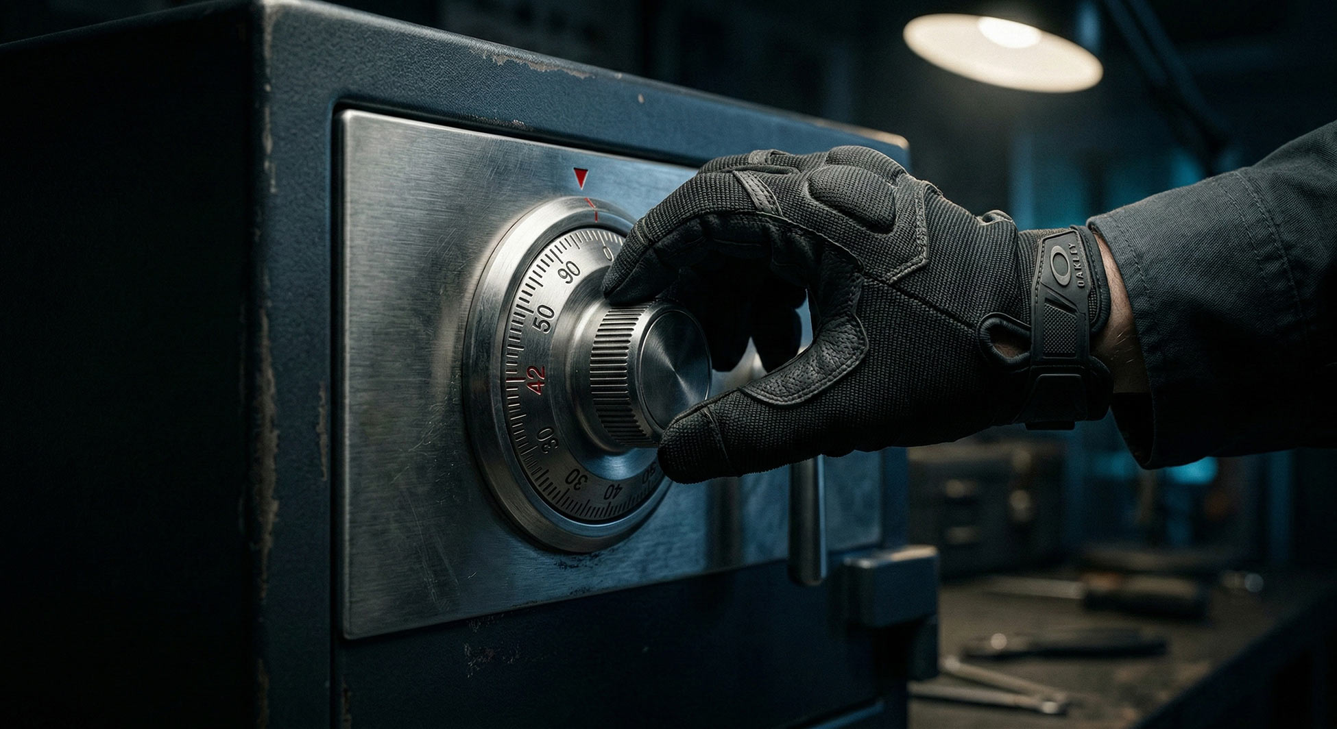 Técnico realizando apertura técnica de caja fuerte profesional en Leganés