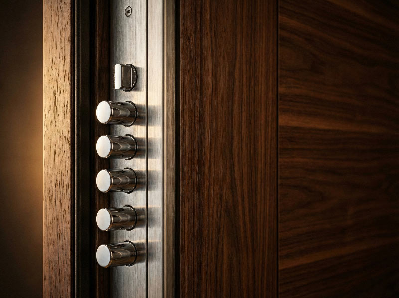 Apertura técnica de puerta acorazada con sistema multipunto en Leganés